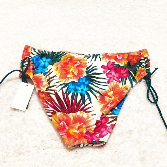 🆕 Sunsets by Curve floral tropical swim bottoms - Picture 2 of 7